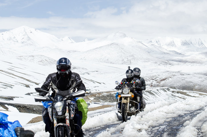 Renting a bike in Leh