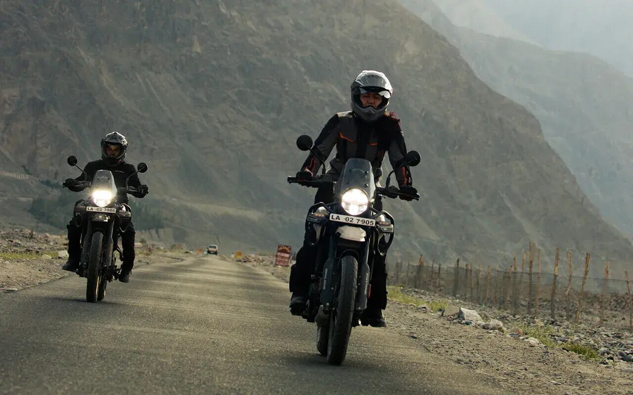 Himalayan 450 for rent in Leh