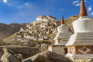 Leh to Zanskar motorcycle route